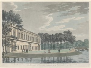La façade est de la bibliothèque du Trinity College