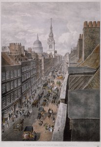 Cheapside, Londres, 1823 - Thomas Mann Baynes