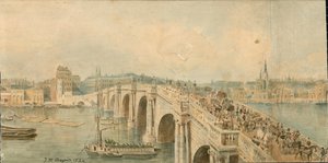 Panorama de la Tamise, côté nord, en 13 parties - Thomas Mann Baynes
