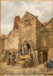 Old Sparrow Hall, Cullercoats - Thomas Miles Richardson