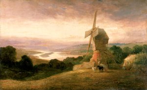 La Tyne depuis Windmill Hills, Gateshead, c.1818