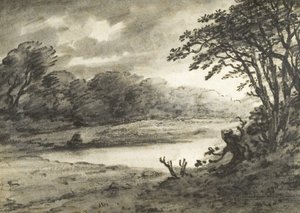 Scène de lac