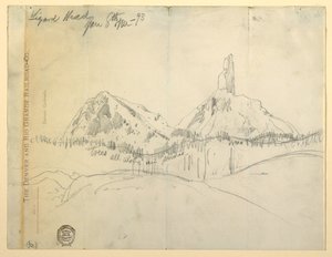 Dessin, Lizard Head, Colorado