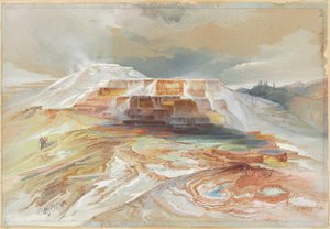 Sources chaudes de la rivière Gardiner, Yellowstone