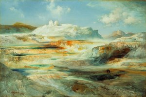 Jupiter Terrace, Yellowstone, 1893