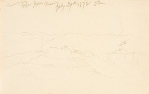 Lionne et lionceaux, bassin supérieur du Geyser - Thomas Moran