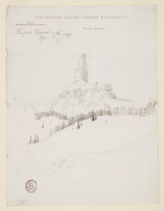 Lizard Head Peak, Colorado - Thomas Moran