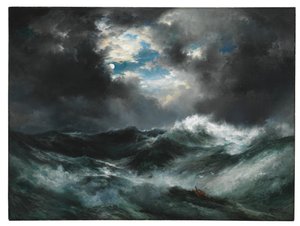 Naufrage au clair de lune