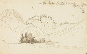 Sur le ruisseau Soda Butte - Thomas Moran