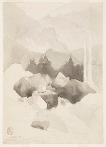 Étude de Ruxton, Colorado - Thomas Moran