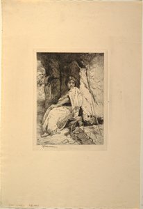 Le berceau vide - Thomas Moran