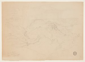 Le Grand Canyon sous la Pluie - Thomas Moran