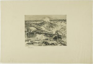 Les rapides au-dessus du Niagara