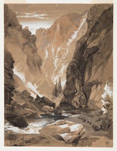 Gorge Toltec, Colorado - Thomas Moran