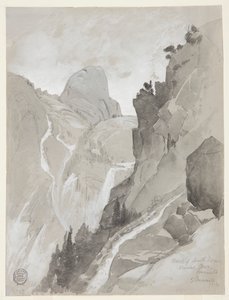 Chutes Vernal, Yosemite - Thomas Moran