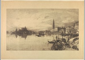 Vue de Venise depuis le Grand Canal