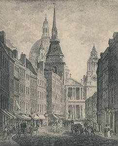 Shopping à Ludgate Street, 1795, 1920