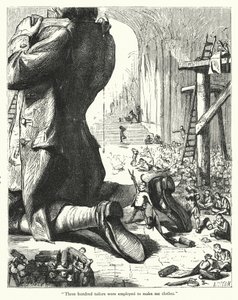 Illustration pour Les Voyages de Gulliver par Jonathan Swift - Thomas Morten