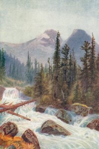 Glacier Crest, Illecillewaet (colour litho)