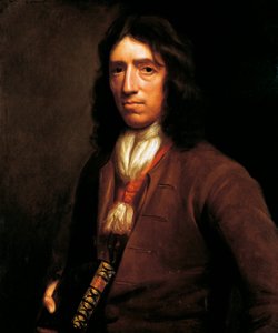 Portrait de William Dampier, circumnavigateur britannique, hydrographe, marchand maritime, pirate et boucanier, par Thomas Murray, peinture, vers 1698