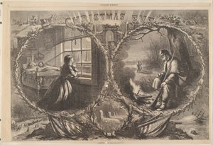 La veille de Noël, de Harpers Weekly