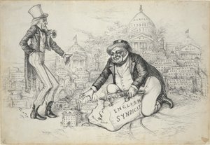 Syndicat anglais (Or britannique) - Thomas Nast