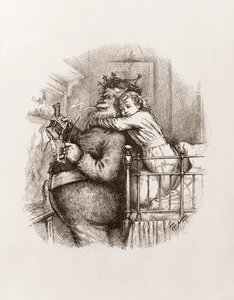 Père Noël par Thomas Nast, c.1892