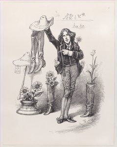 Wilde sur nous. Quelque chose à vivre en Amérique, 10 juin 1882 - Thomas Nast