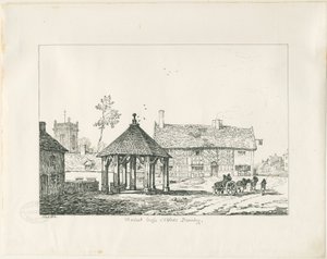 Abbots Bromley - Marché Tudor et maison - Thomas Peploe Wood