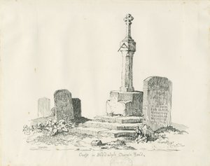 Croix dans le cimetière de l