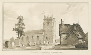 Église et presbytère de Milwich - Thomas Peploe Wood