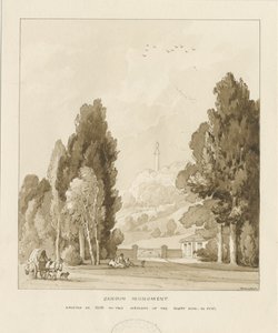 Monument à William Pitt à Sandon - Thomas Peploe Wood