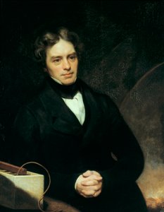 Michael Faraday, chimiste et physicien anglais, 1842