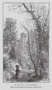 En route vers la gare - Thomas Robert Macquoid