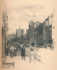 La porte du palais St. James depuis St. James Street, 1902