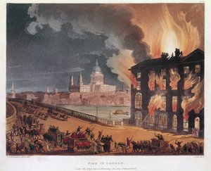 Incendie à Londres, 1791