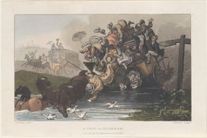 Un voyage à Scarborough, de Poetical Sketches of Scarborough, 1813