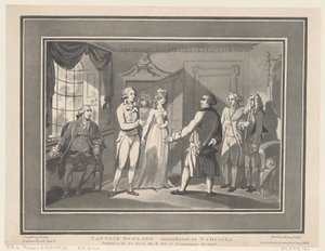 Le capitaine Bowling présenté à Narcissa, 12 mai 1800