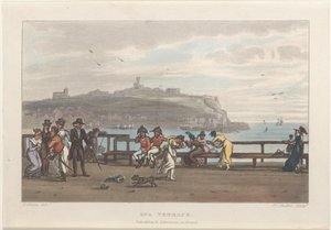 Terrasse du spa, des Esquisses poétiques de Scarborough