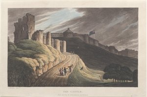 Le Château, de Poetical Sketches of Scarborough, 1813