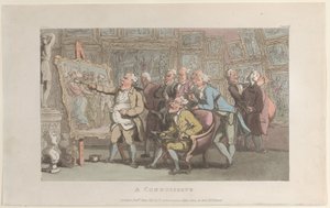 Un Connaisseur, du Vicaire de Wakefield, mai 1817 - Thomas Rowlandson