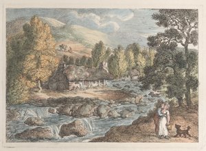 Une cascade en Cornouailles