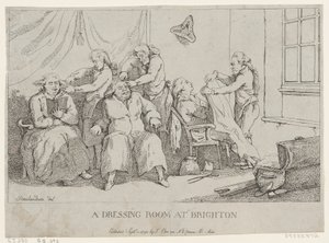Une loge à Brighton, 1er septembre 1790 - Thomas Rowlandson
