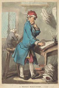 Un Écrivain Public - Thomas Rowlandson