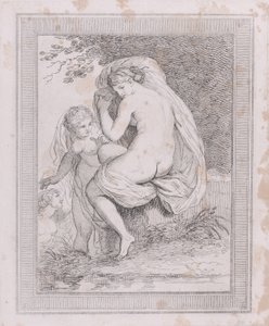 Une nymphe se séchant