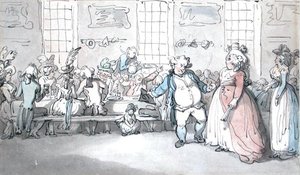 Un petit déjeuner public - Thomas Rowlandson
