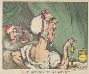 Un morceau de choix pour un estomac solide, 20 juin 1809 - Thomas Rowlandson