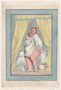 Un petit morceau pour les insectes, 25 mai 1793 - Thomas Rowlandson