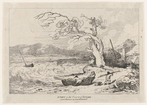 Vue sur la côte du Sussex