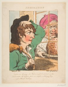 Admiration Le Brun Travesti, ou Caricatures des Passions, 20 janvier 1800